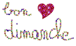 Gif animé Bon dimanche coeur